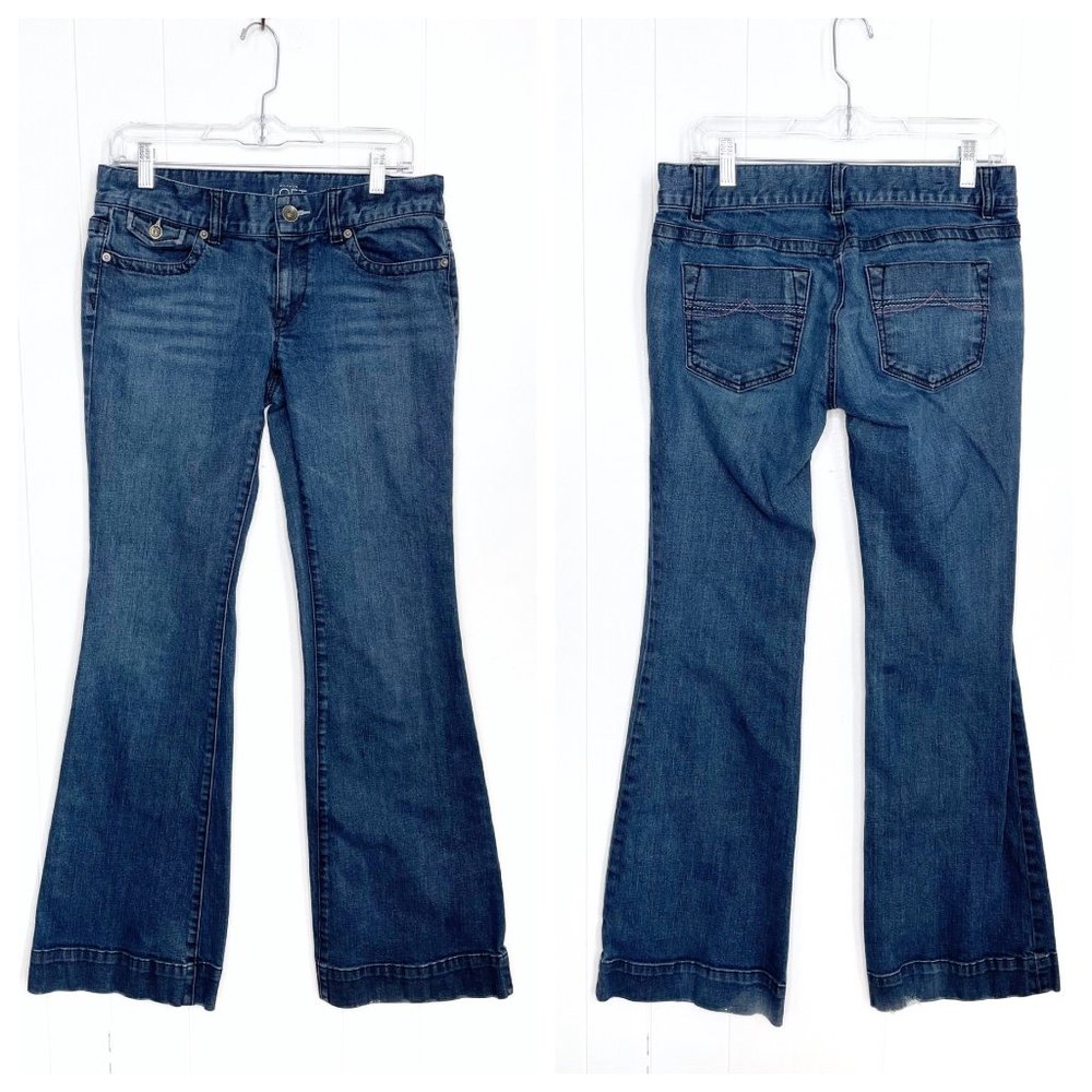 LOFT Modern Flare Jeans Size 6